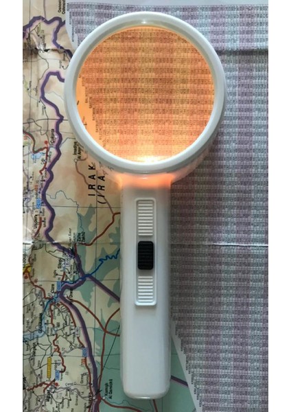 Işıklı Büyüteç 90 mm Çaplı Klasik & Lüks fırsatları