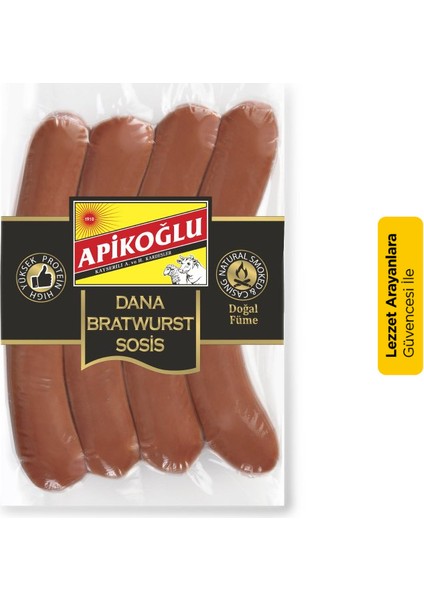 Dana Bratwurst Sosis 330- 370 gr 2'li Paket