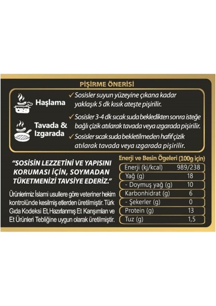 Dana Frankfurter Sosis 220-260 gr 2'li Paket