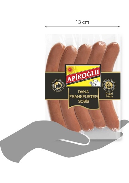 Dana Frankfurter Sosis 220-260 gr 3'lü Paket