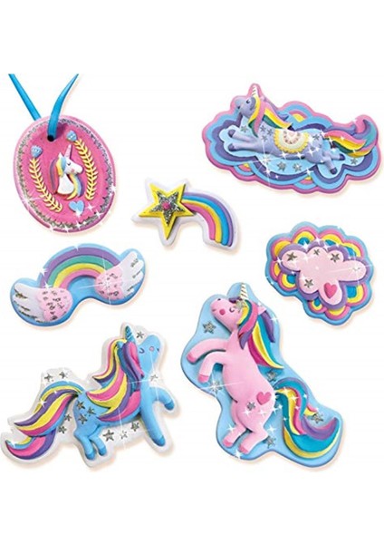 Kalıba Dök ve Boya - Unicorn - Simli