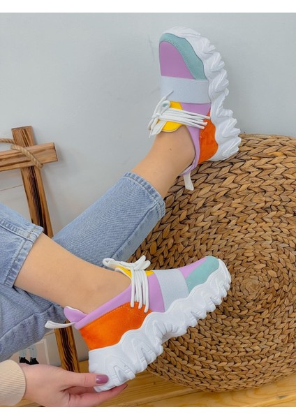 Lila Taba (Elixir) Kadın Sneakers