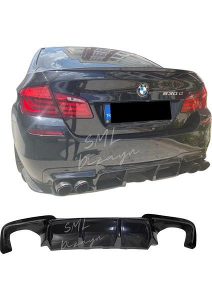 Bmw F10 3-Parça-Difüzör-Arka-Ek (Plastik)
