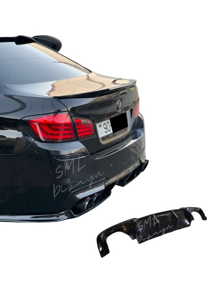 Bmw F10 3-Parça-Difüzör-Arka-Ek (Plastik)