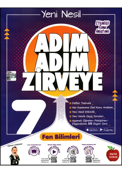 7. Sınıf Matematik+Fen Bilimleri Adım Adım Zirveye Soru Bankası 2 Kitap