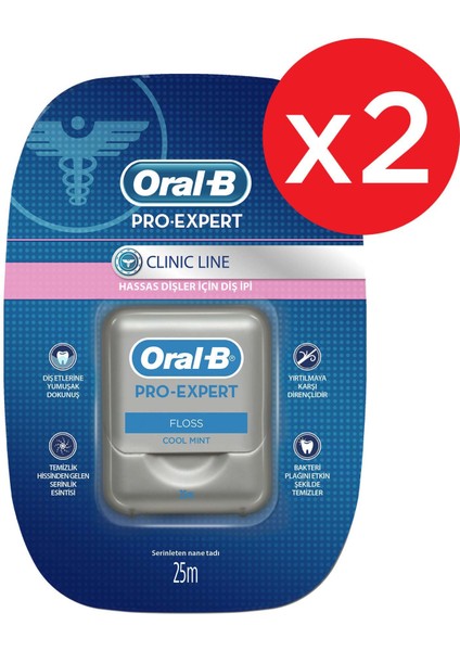 Diş Ipi Pro-Expert Clinic Line 25 M X 2