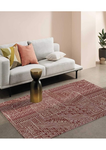 Renkli Halılar Yıkanabilir Dijital Baskı Modern Dekoratif Kaymaz Tabanlı Salon Halısı Mutfak Halısı Yolluk