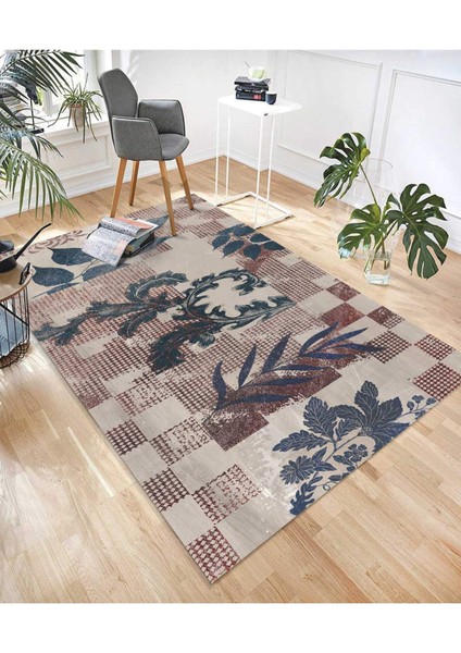 Renkli Halılar Yıkanabilir Dijital Baskı Modern Dekoratif Kaymaz Tabanlı Salon Halısı Mutfak Halısı Yolluk