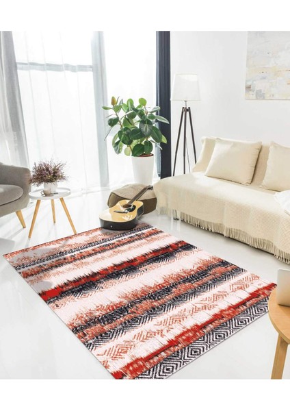 Renkli Halılar Yıkanabilir Dijital Baskı Modern Dekoratif Kaymaz Tabanlı Salon Halısı Mutfak Halısı Yolluk