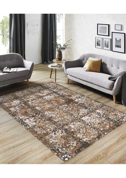 Renkli Halılar Yıkanabilir Dijital Baskı Modern Dekoratif Kaymaz Tabanlı Salon Halısı Mutfak Halısı Yolluk