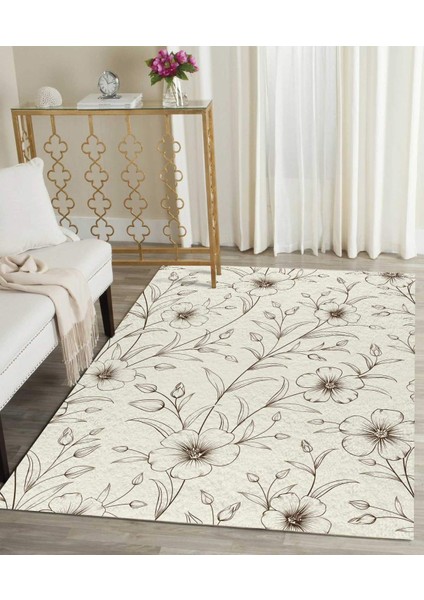 Renkli Halılar Yıkanabilir Dijital Baskı Modern Dekoratif Kaymaz Tabanlı Salon Halısı Mutfak Halısı Yolluk
