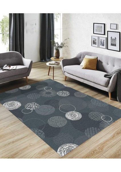 Renkli Halılar Yıkanabilir Dijital Baskı Modern Dekoratif Kaymaz Tabanlı Salon Halısı Mutfak Halısı Yolluk