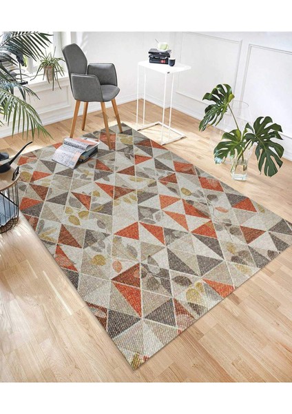 Renkli Halılar Yıkanabilir Dijital Baskı Modern Dekoratif Kaymaz Tabanlı Salon Halısı Mutfak Halısı Yolluk