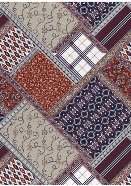 Renkli Halılar Yıkanabilir Dijital Baskı Modern Dekoratif Kaymaz Tabanlı Salon Halısı Mutfak Halısı Yolluk