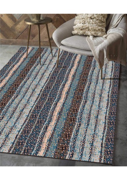 Renkli Halılar Yıkanabilir Dijital Baskı Modern Dekoratif Kaymaz Tabanlı Salon Halısı Mutfak Halısı Yolluk