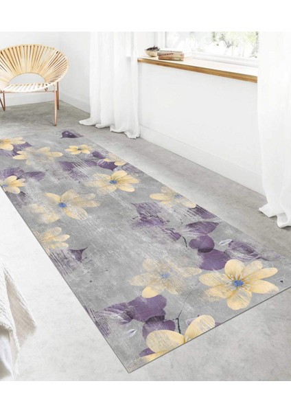 Renkli Halılar Yıkanabilir Dijital Baskı Modern Dekoratif Kaymaz Tabanlı Salon Halısı Mutfak Halısı Yolluk