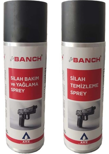 Sılah Temizleme Spreyi + Sılah Bakım ve Yağlama Spreyi 2'li Set (220 Ml*2)