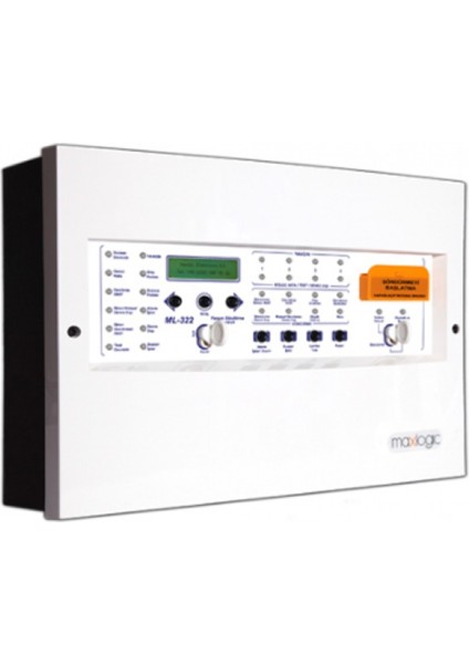 ML-322 Maxlogic Konvansiyonel Yangın Söndürme Santralı 4 Algılama Bölgeli, 1 Söndürme Çıkışlı