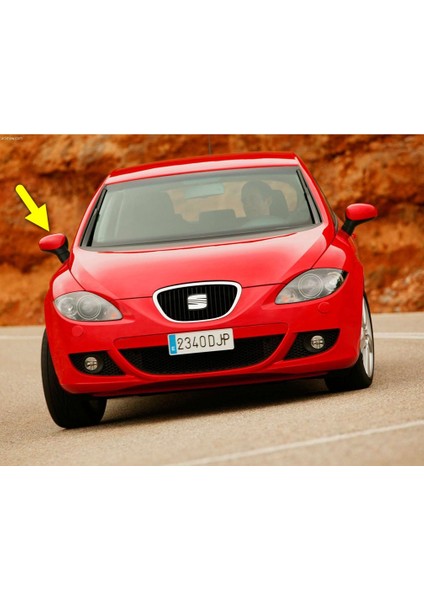Seat Leon Mk2 2006-2009 Sağ Yan Dış Dikiz Aynası Üst Kapağı 1P0857538
