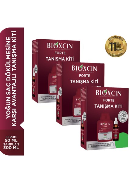 Forte Tanışma Kiti - Şampuan 300 ml + Serum 50 ml 3'lü