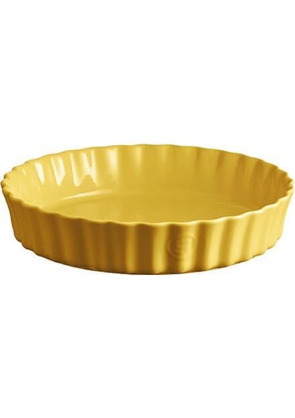 Eh Tart-Börek Fırın Kabı Yuvarlak 24 cm Mat Sarı/provence Yellow -906024