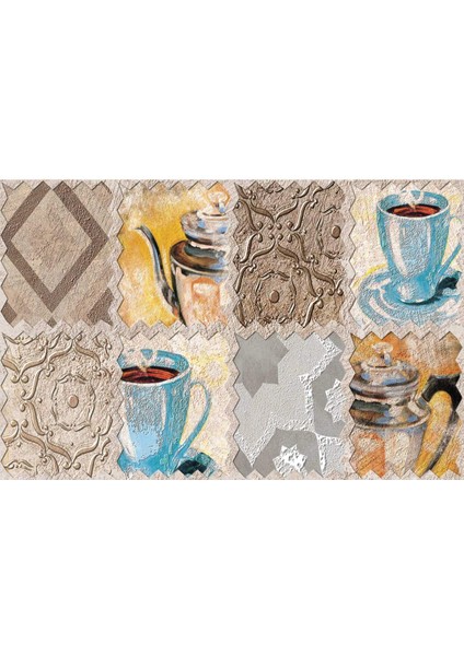 Renkli Halılar Yıkanabilir Dijital Baskı Modern Dekoratif Kaymaz Tabanlı Salon Halısı Mutfak Halısı Yolluk