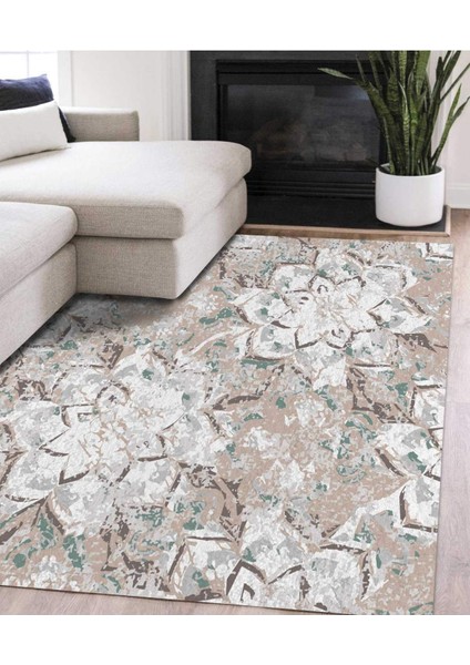 Renkli Halılar Yıkanabilir Dijital Baskı Modern Dekoratif Kaymaz Tabanlı Salon Halısı Mutfak Halısı Yolluk