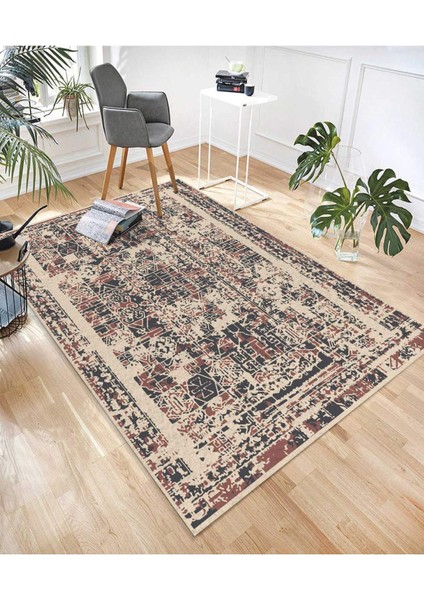 Renkli Halılar Yıkanabilir Dijital Baskı Modern Dekoratif Kaymaz Tabanlı Salon Halısı Mutfak Halısı Yolluk