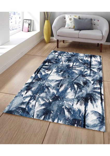 Renkli Halılar Yıkanabilir Dijital Baskı Modern Dekoratif Kaymaz Tabanlı Salon Halısı Mutfak Halısı Yolluk