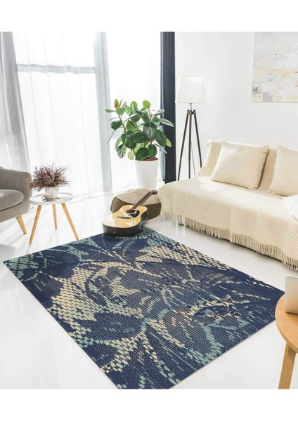 Renkli Halılar Yıkanabilir Dijital Baskı Modern Dekoratif Kaymaz Tabanlı Salon Halısı Mutfak Halısı Yolluk