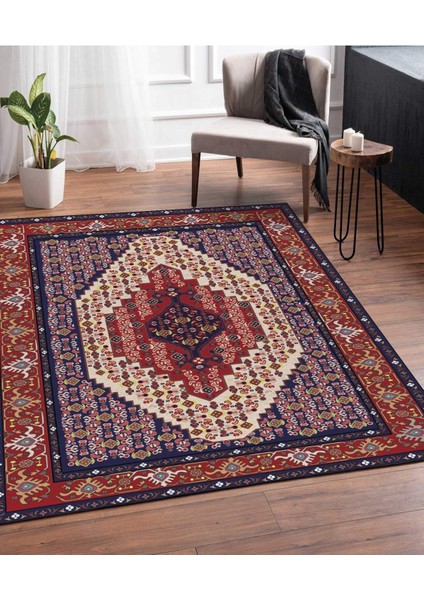 Renkli Halılar Yıkanabilir Dijital Baskı Modern Dekoratif Kaymaz Tabanlı Salon Halısı Mutfak Halısı Yolluk
