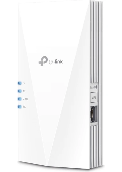 TP-Link RE600X, AX1800 Mbps, 1 Gigabit Bağlantı Noktası, Dahili Access Point Modu ile Geniş Bant/Wi-Fi Güçlendirici/Hotspot, Wi-Fi 6 Menzil Genişletici