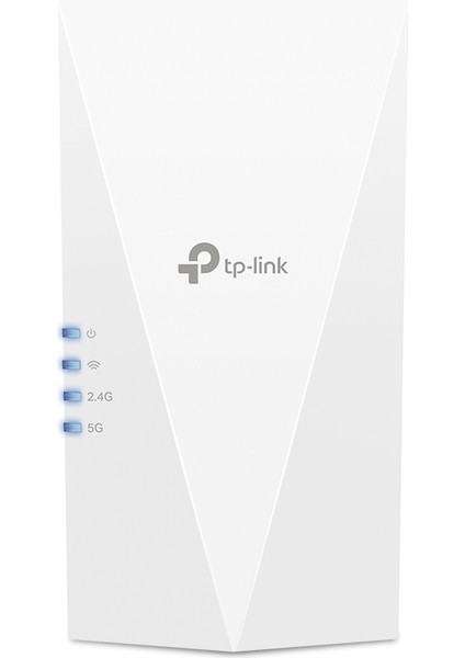 TP-Link RE600X, AX1800 Mbps, 1 Gigabit Bağlantı Noktası, Dahili Access Point Modu ile Geniş Bant/Wi-Fi Güçlendirici/Hotspot, Wi-Fi 6 Menzil Genişletici