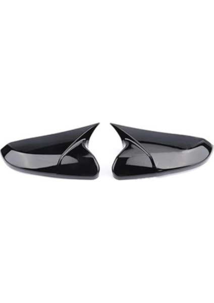 Honda Civic Fc5 Fk7 2016-2021 Batman Yarasa Ayna Kapağı Piano Black Abs Plastik