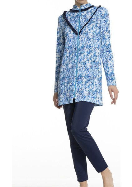 Floral Desenli Deniz Kıyafeti