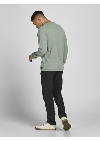 Jack & Jones Jjehıll Knit Crew Neck Noos - Twisted-12157321