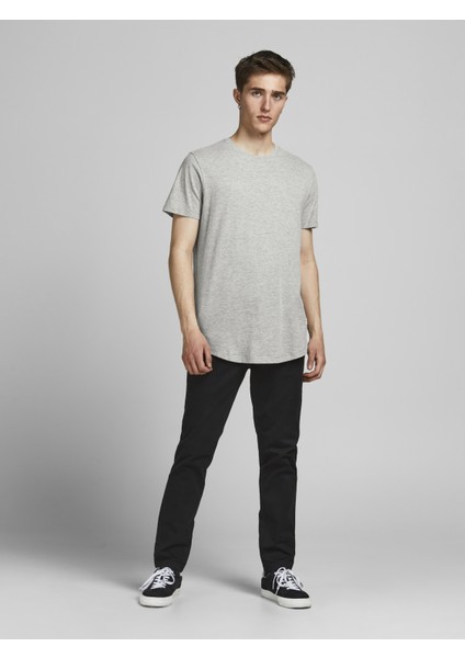 Bisiklet Yaka Rahat Kesim Tişört-Noa fiyatları