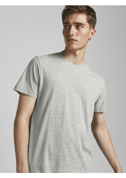 Bisiklet Yaka Rahat Kesim Tişört-Noa fırsatları