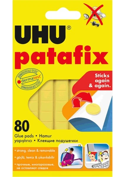 Uhu Yapıştırıcı Patafix Sarı