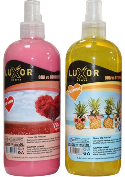 Kimya Karnaval-Te Amo 2 Li Ev ve Oto Kokusu 2x 400 ml
