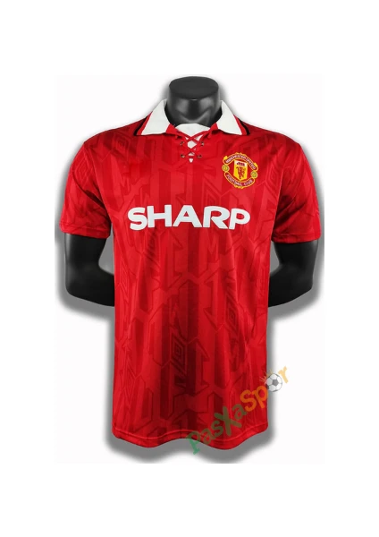 Nostalji Manchester United 92/93 Sezonu Iç Saha Retro Forma Modeli