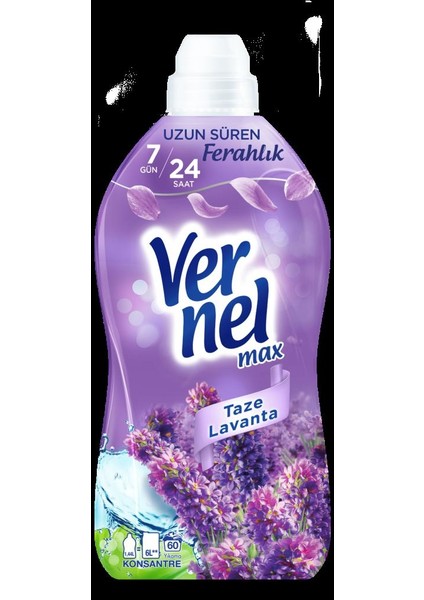 Max Taze Gül 1.44L & Vernel Max Taze Lavanta 1.44L (2'li Set)