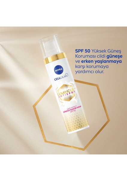 Luminous630 Leke Karşıtı Gündüz Yüz Kremi 40ml ve Luminous630 Leke Karşıtı Serum 30ml