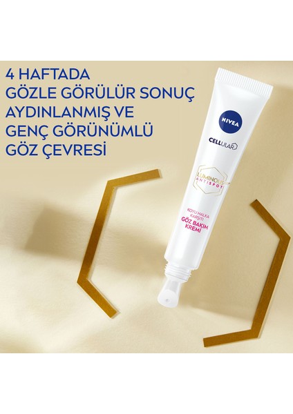 Luminous630 Leke Karşıtı Gündüz Yüz Kremi 40ml ve Luminous630 Koyu Halka Karşıtı Göz Kremi 15ml