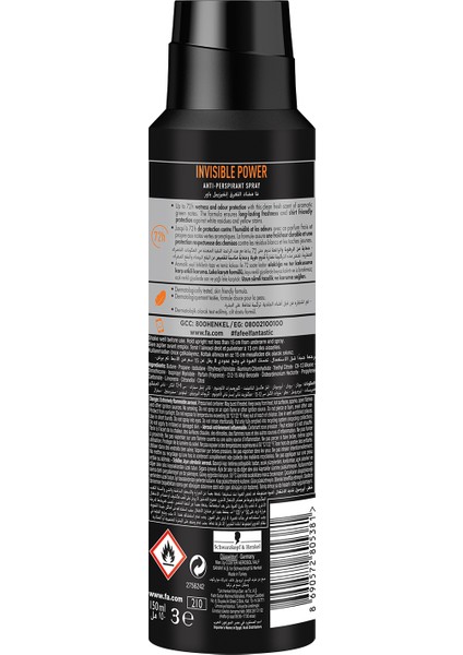 Men Invisible Power Deosprey X 3 Adet modelleri