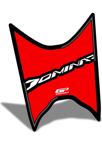 Bajaj Dominar 250 / 400 2020-2024 Uyumlu Tank Pad Kırmızı fırsatları