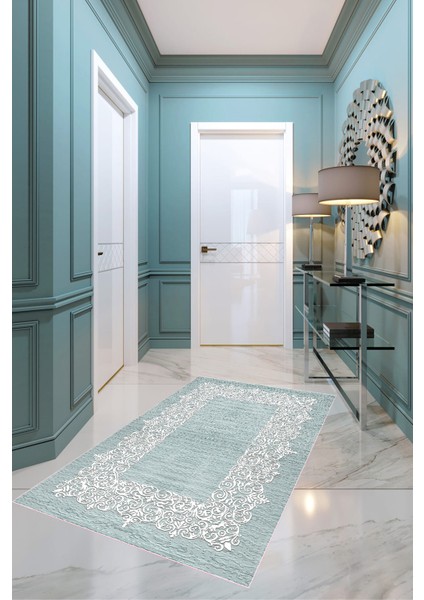 Renkli Halılar Yıkanabilir Dijital Baskı Modern Dekoratif Kaymaz Tabanlı Salon Halısı Mutfak Halısı Yolluk