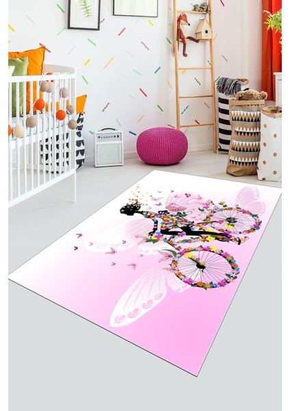 Renkli Halılar Yıkanabilir Dijital Baskı Modern Dekoratif Kaymaz Tabanlı Salon Halısı Mutfak Halısı Yolluk