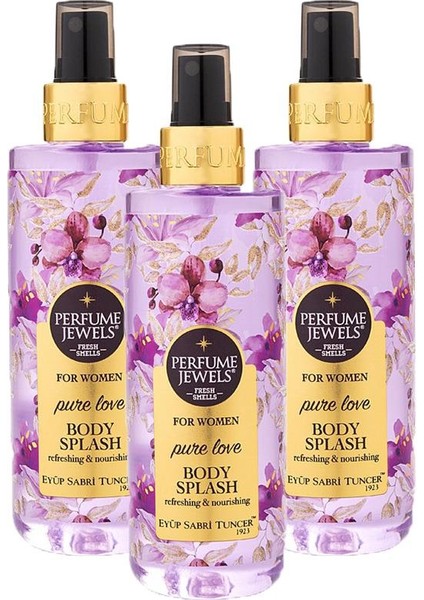 Pj Body Splash Pure Love x 3