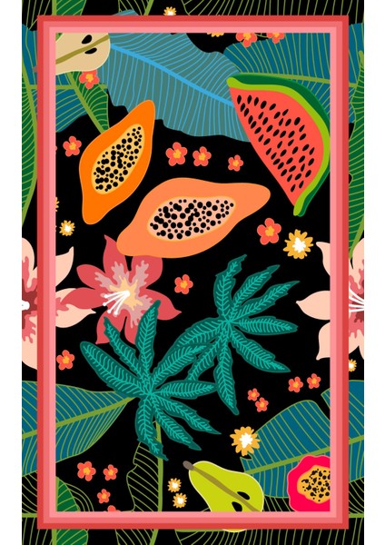 Mango Desenli Pareo